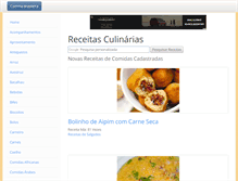 Tablet Screenshot of cozinhabrasileira.com